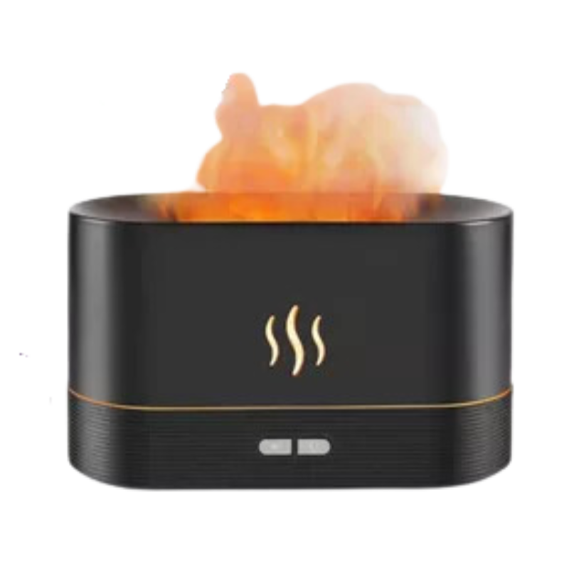 Sonic Flame: Umidificador e Difusor de Aroma Compacto 180ml_ Lonix Shopping