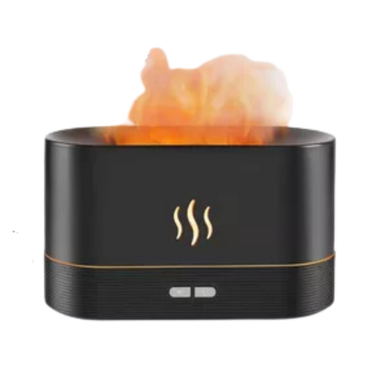 Sonic Flame: Umidificador e Difusor de Aroma Compacto 180ml_ Lonix Shopping