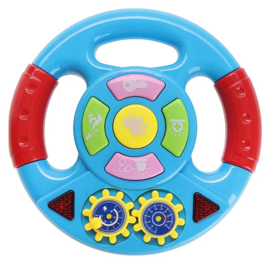 Brinquedo infantil Volante Simulador luz som Click Happy Lonix Shopping